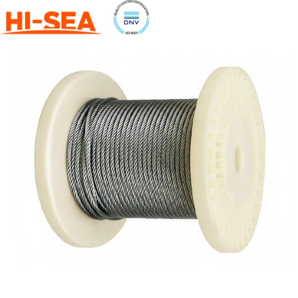 8×49SWS Oiled Steel Wire Rope for Lifting